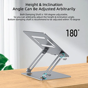 officeworks aluminium portable dj foldable adjustable laptop stand manufacturer