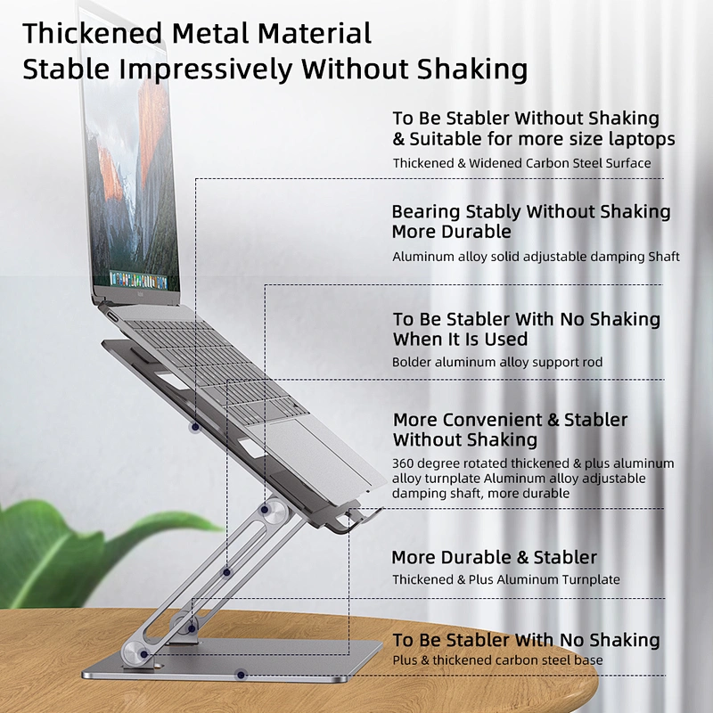 officeworks aluminium portable dj foldable adjustable laptop stand manufacturer